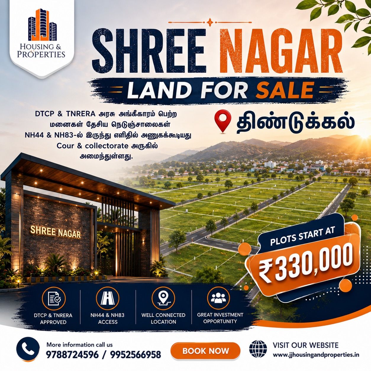 Our Vision — JJ Housing & Properties, Dindigul